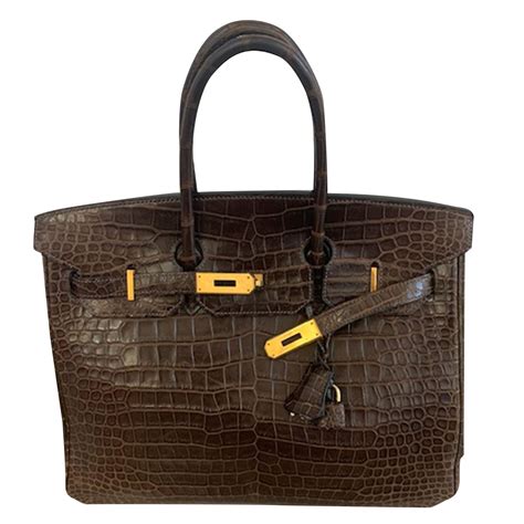 hermes birkin coccodrillo blu|hermes croc birkin bag.